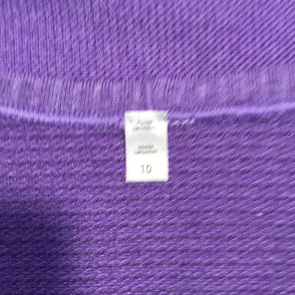 Lululemon Run Swiftly Tech Top Power Women’s Short Sleeve Shirt Size 10 Purple - Picture 6 of 6